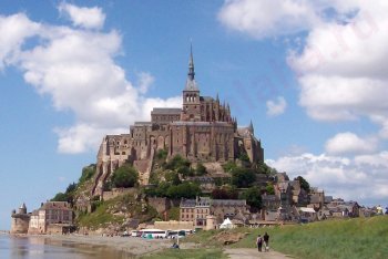 Франция, Мон Сен Мишель в Бретани