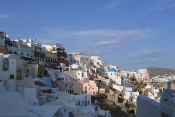 туризм остров Санторини (Греция)