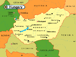 карта Венгрии, венгерская карта