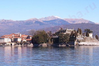 Италия, озеро Маджоре, остров Белла